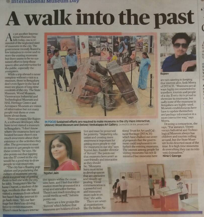 A WALK INTO THE PAST | DECCAN HERALD, MAY 17, 2017